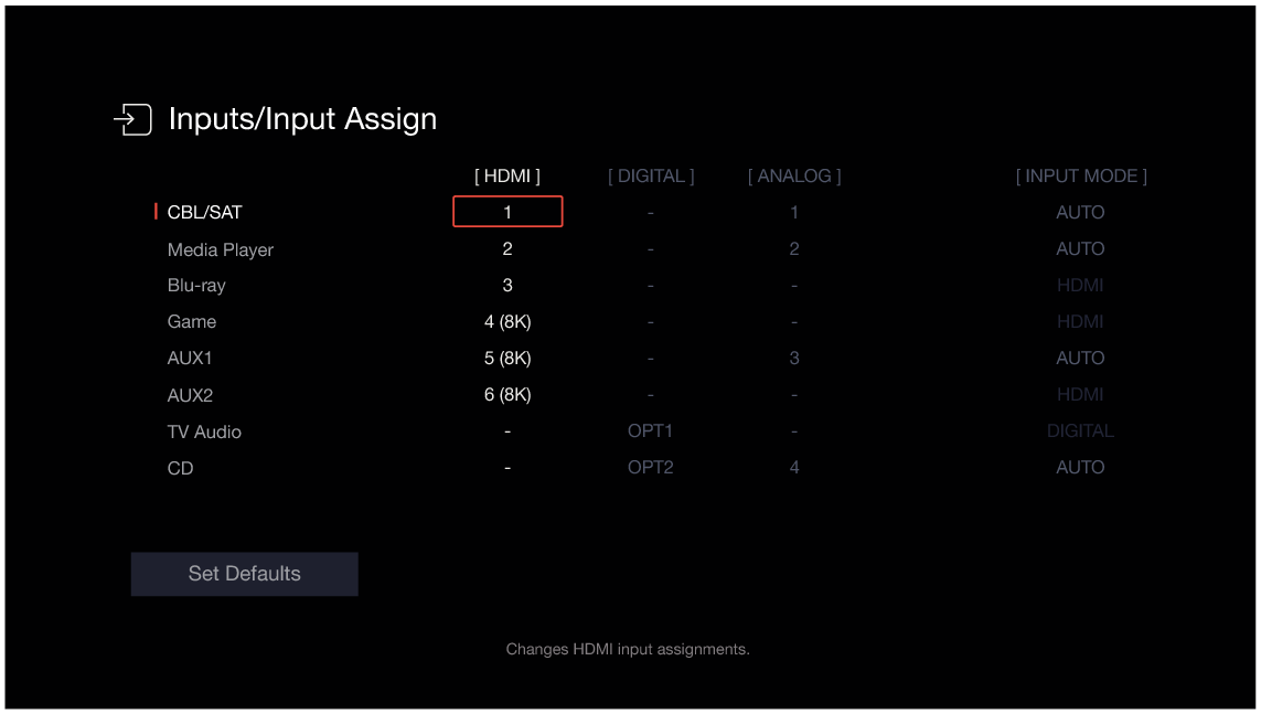 GUI InputAssign S97E2